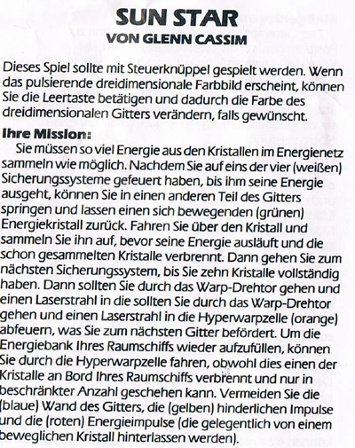 Cassette Cover (German Instructions 1)