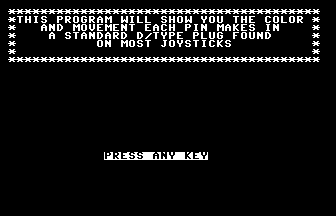 Joystick Normal Title Screenshot