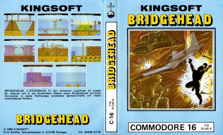 Cassette Front Cover (Kingsoft C16 Plus/4)