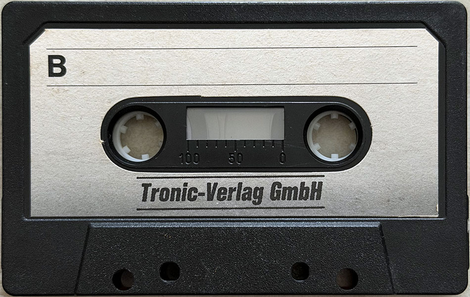Cassette (Side B)
Submitted by Crown Cassette (Side B)
Submitted by Crown