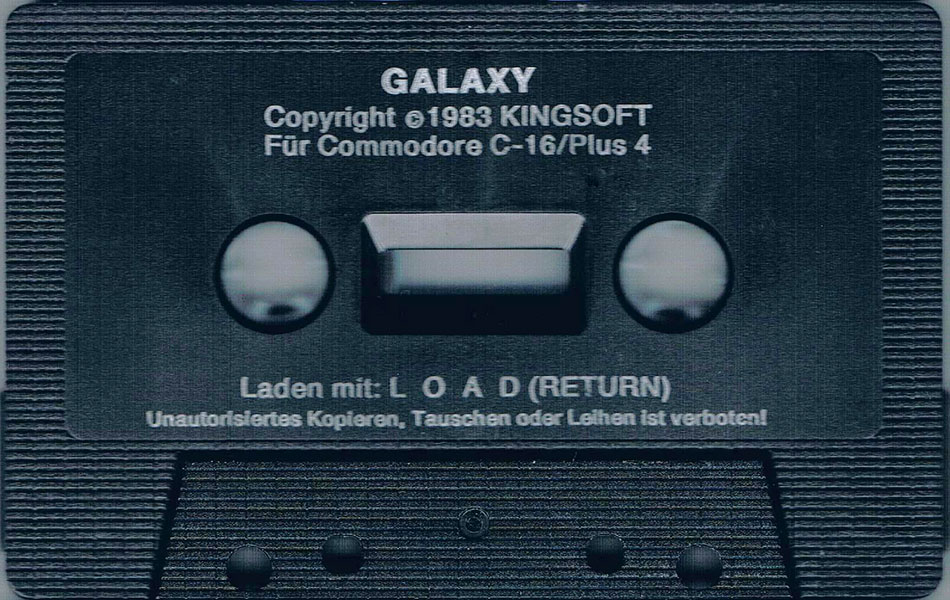 Cassette (Kingsoft - Black)
Submitted by Rüdiger