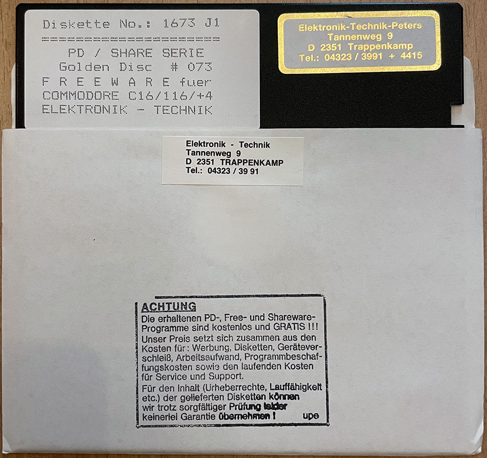 Disk
Submitted by Crown
