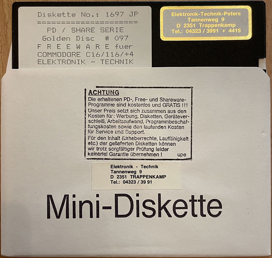 Disk
Submitted by Crown
