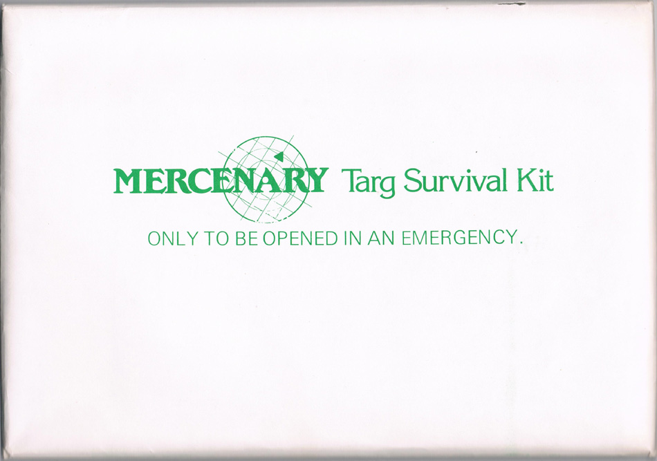 Targ Survival Kit Envelope