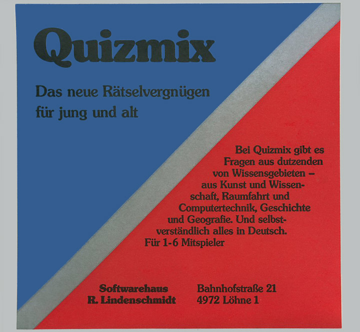 Disk Front Cover
