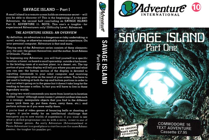 Cassette Cover (Adventure International Release)