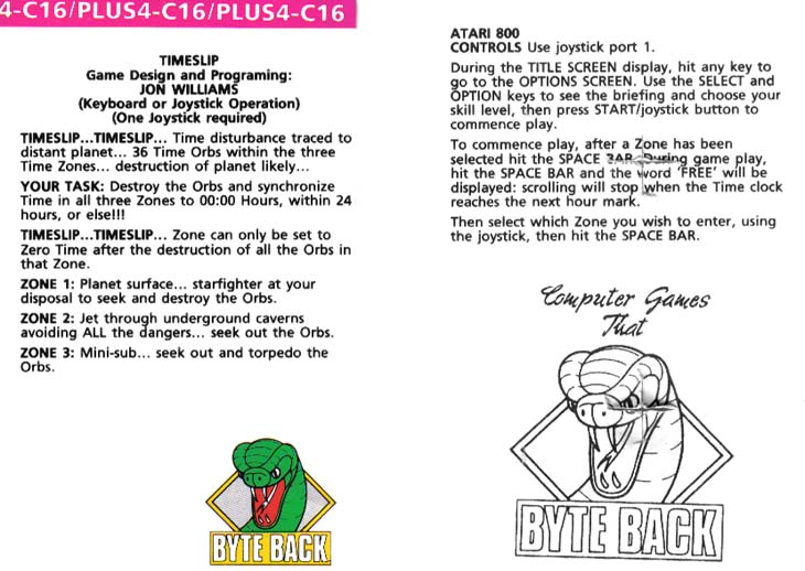 Cassette Back Cover - Alternative Release