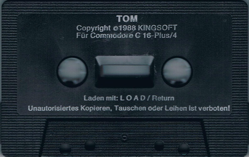 Cassette (Kingsoft - Black)
Submitted by Rüdiger