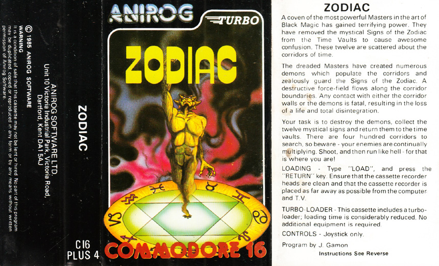 Cassette Cover (Red Commodore 16 Label)
