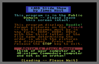 +4DD Slide Show Title Screenshot