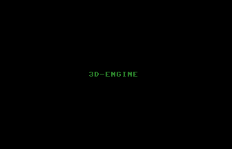 3D Engine Title Screenshot