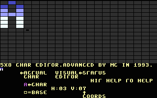 5x8 Char Editor