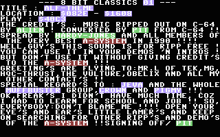 8 Bit Classics 01 Screenshot