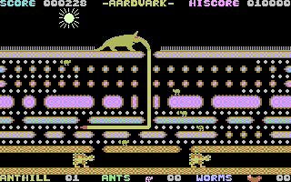 Aardvark (NTSC) Screenshot