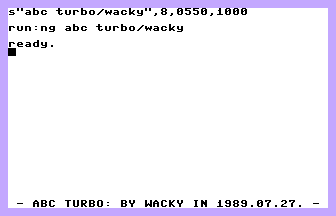 ABC Turbo Screenshot