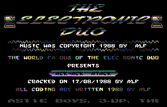 Ack Ack Attack (TED) Title Screenshot