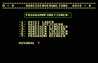 Adressenverwaltung (Golden Disc)