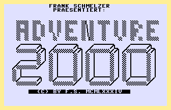 Adventure 2000 Title Screenshot