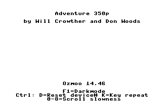 Adventure 350p Title Screenshot