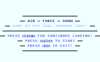 Air Force Show Screenshot