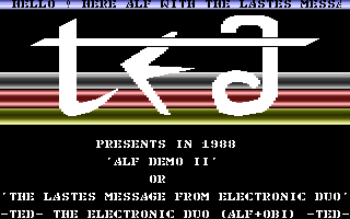 Alf Demo II Screenshot