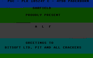 Alf Demo (PGC) Screenshot