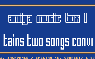 Amiga Music Box 1 Screenshot