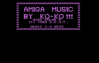 Amiga Music Screenshot