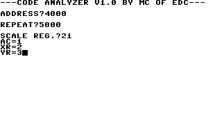Analyzer V1.0 Screenshot