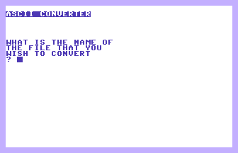 ASCII Teleconverter Screenshot