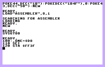 Assembler (64er) Screenshot