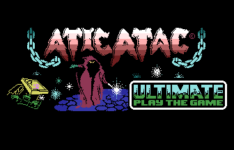 Atic Atac+ Title Screenshot