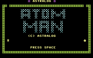 Atom Man Title Screenshot