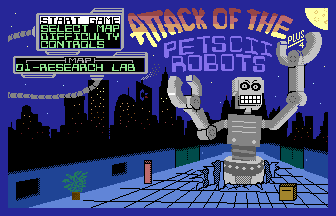 Attack of the PETSCII Robots Screenshot #2