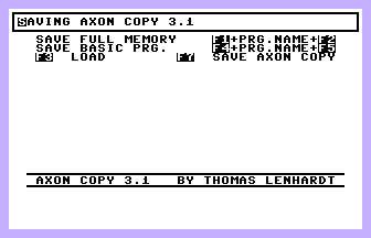 Axon Copy 3.1 Screenshot