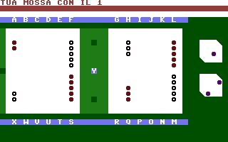 Backgammon (Italian) Screenshot