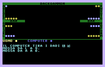 Backgammon (Jackson) Screenshot