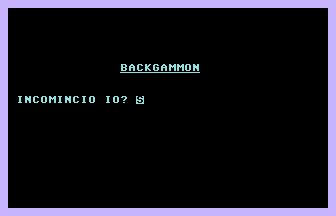 Backgammon (Jackson) Title Screenshot