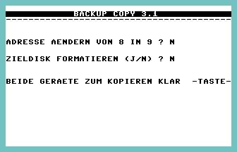 Backup Copy 3.1 Screenshot