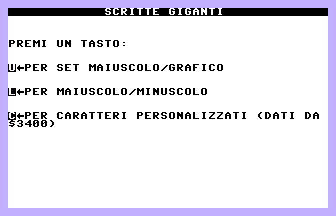 Banners (C16/MSX 17) Title Screenshot