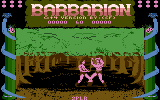 Barbarian The Ultimate Warrior - Game Screen