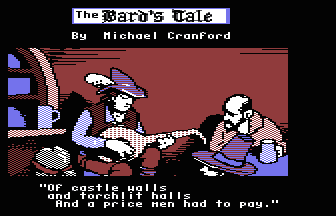 Bard's Tale Title Screenshot