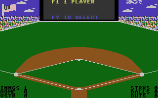 Baseball (Byte Games 8) Title Screenshot