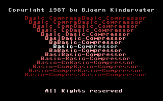 Basic-Compressor Title Screenshot