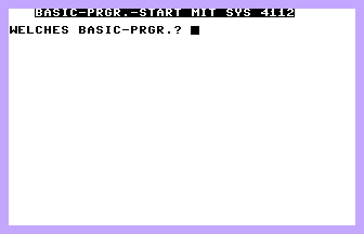 Basic-Start Screenshot