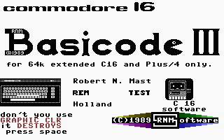 Basicode III +4 Screenshot