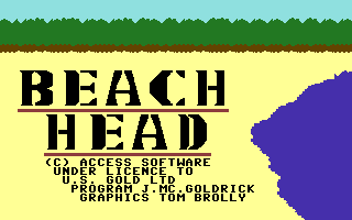 Beach Head Screenshot #1