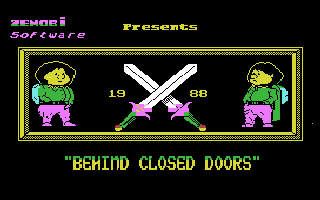 Behind Closed Doors Title Screenshot