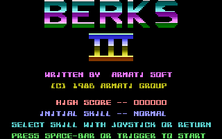 Berks 3 (Armati) Title Screenshot