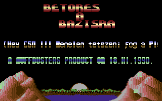 Betörés A Bázisra Title Screenshot